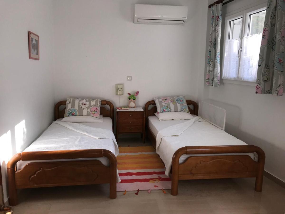 Schoenes Familienappartement In Pelekas, Corfu Mit Meerblick מראה חיצוני תמונה