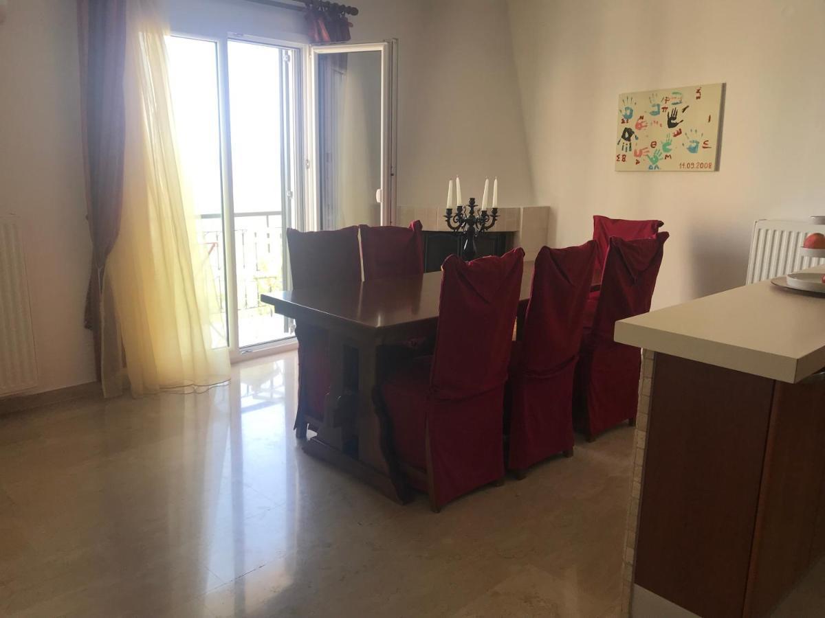 Schoenes Familienappartement In Pelekas, Corfu Mit Meerblick מראה חיצוני תמונה