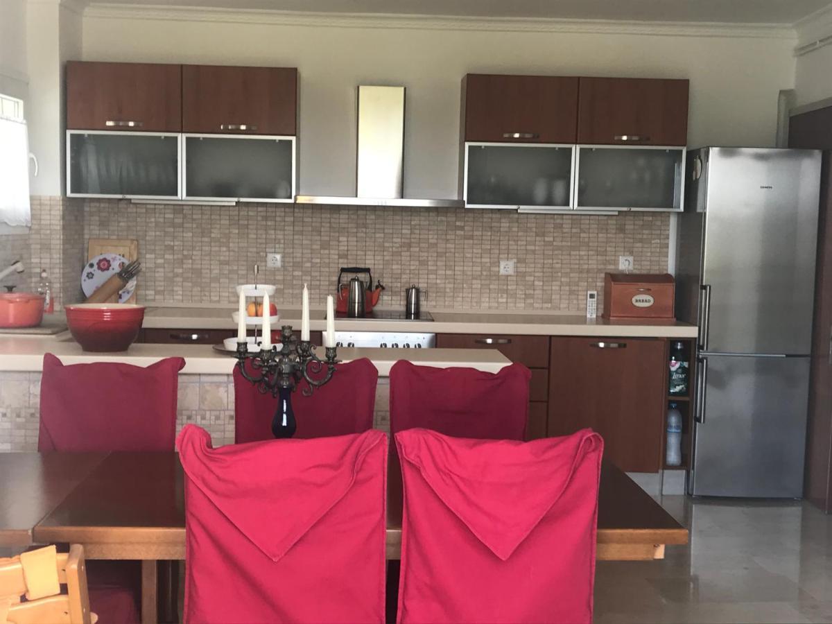 Schoenes Familienappartement In Pelekas, Corfu Mit Meerblick מראה חיצוני תמונה