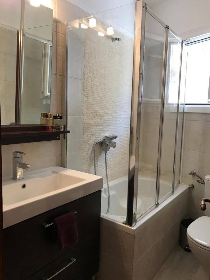 Schoenes Familienappartement In Pelekas, Corfu Mit Meerblick מראה חיצוני תמונה