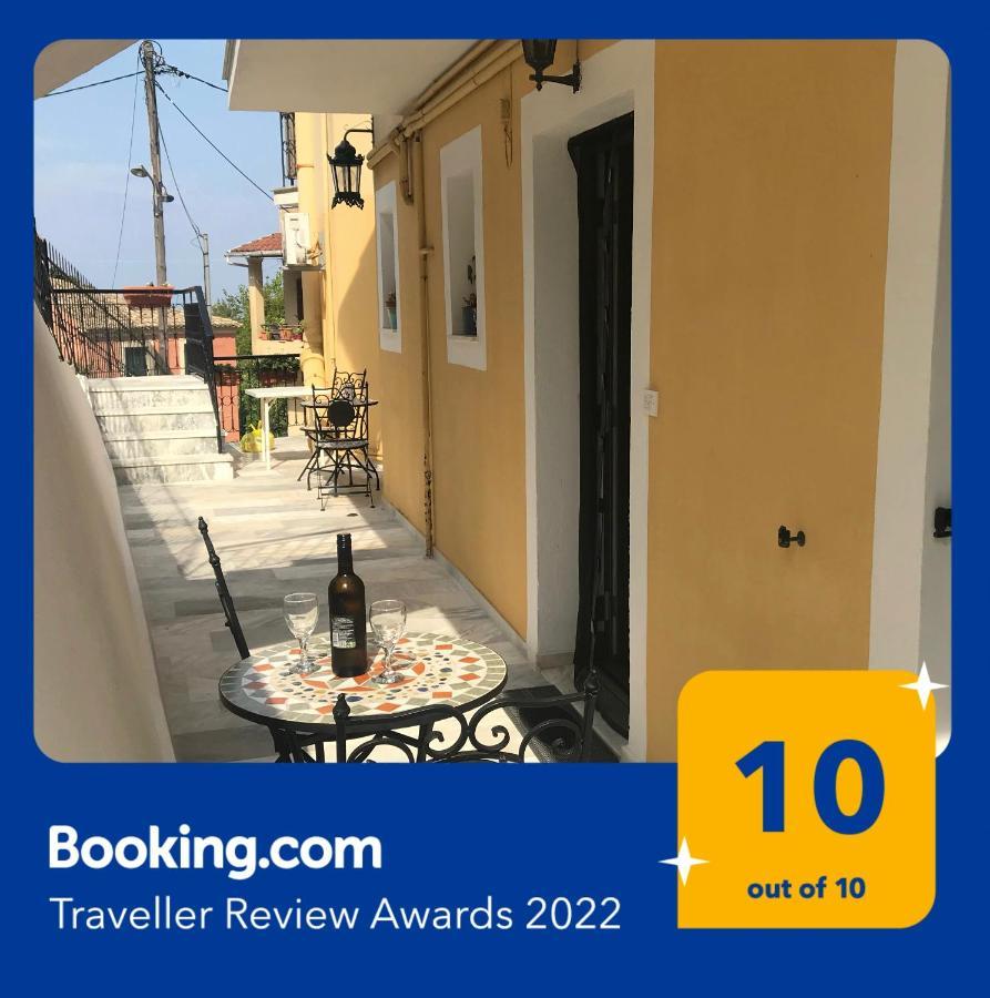 Schoenes Familienappartement In Pelekas, Corfu Mit Meerblick מראה חיצוני תמונה