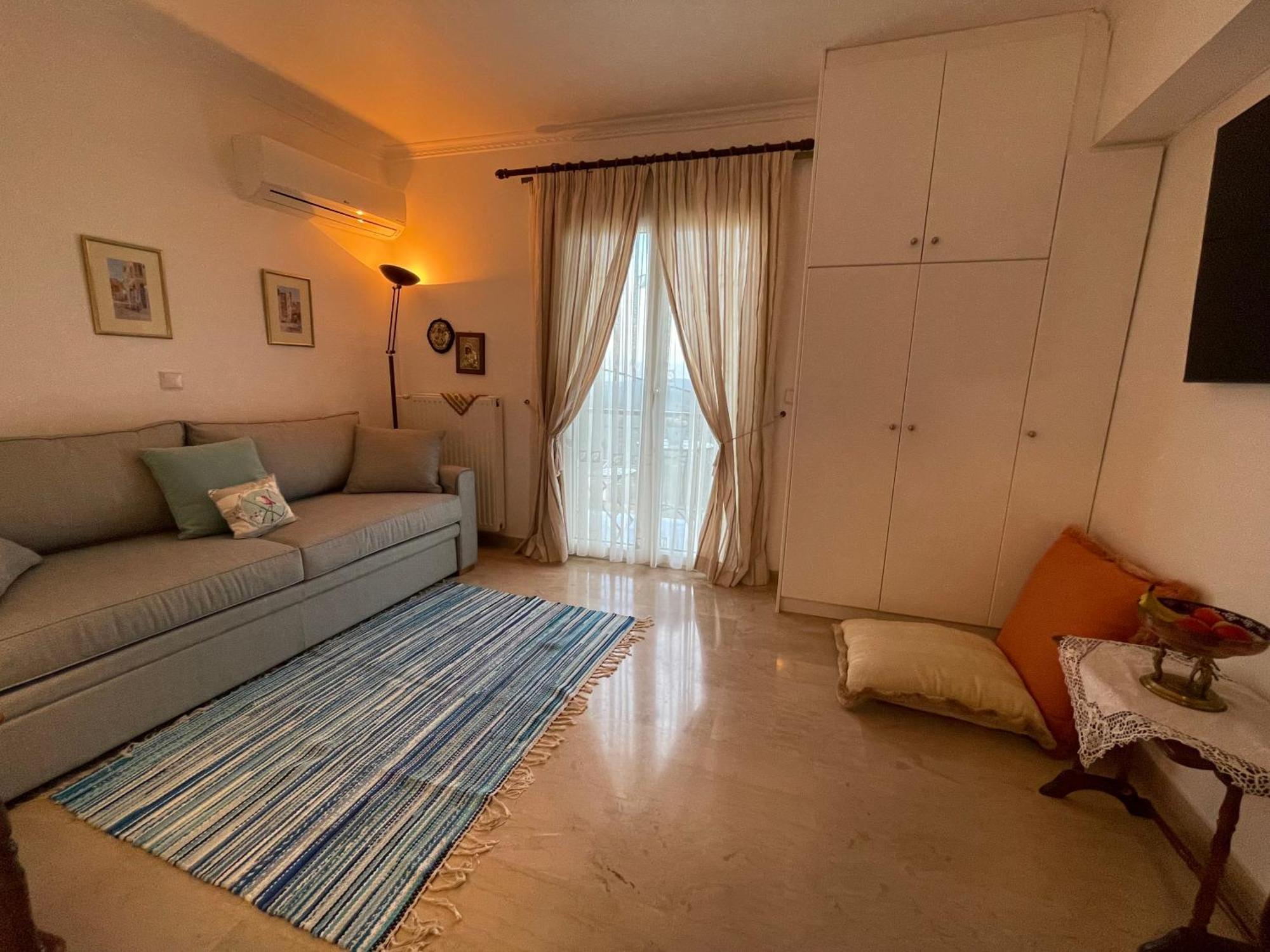 Schoenes Familienappartement In Pelekas, Corfu Mit Meerblick מראה חיצוני תמונה